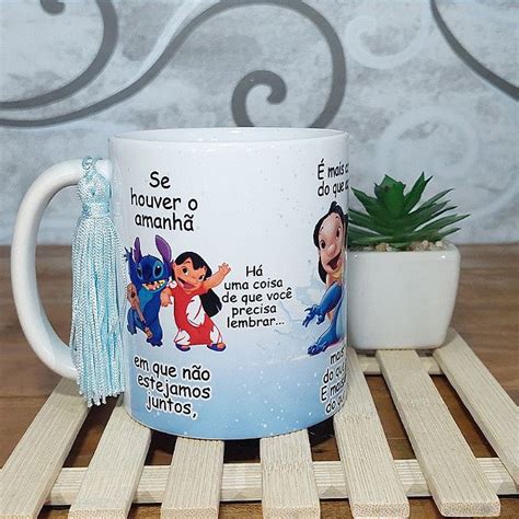 Caneca Lilo E Stitch Amizade Se Houver O Amanha Creative Sua Loja De