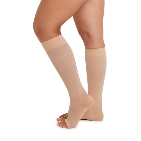 Meia Sigvaris mmHg Ever Sheer Nude Capuccino Meias Express Meias de Compressão