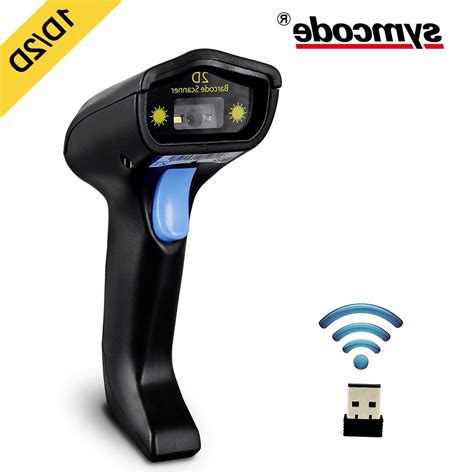 Wireless Barcode Reader Scanner Symcode 1D 2D 2 4GHz