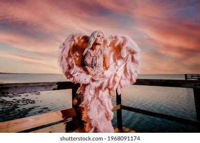 Sexy Woman Lingerie Wings Stock Photo Shutterstock