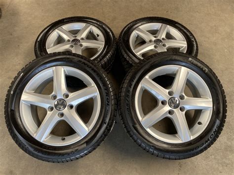 Inch Originele Aspen Velgen Winterbanden Vw Golf G Set