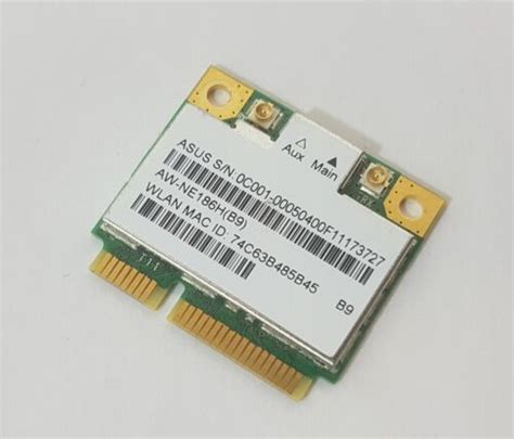 Wlan Wifi Card AzureWave AW NE186H Atheros AR5B125 Aus Asus R540L EBay