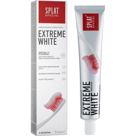 Зубная паста Splat Special Extreme White 75мл – купить в Киеве | цена и ...
