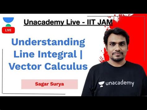 Understanding Line Integral Vector Calculus IIT JAM Sagar Surya