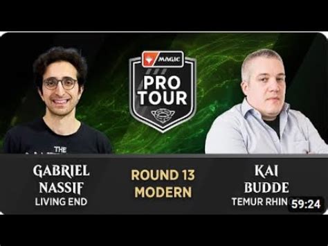 Gabriel Nassif Vs Kai Budde Modern Pro Tour Lord Of The Rings