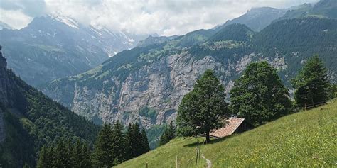 Wanderung Lauterbrunnen Wengen Breech Lauterbrunnen