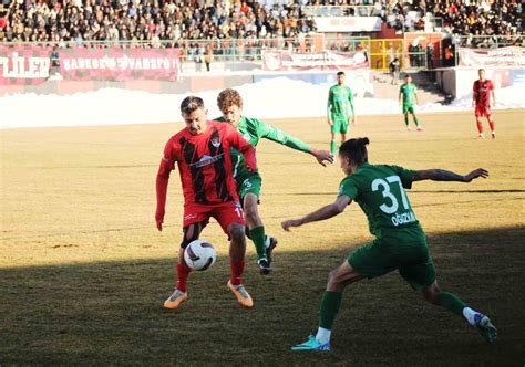 TFF 2 Lig Vanspor FK 3 Serik Belediyespor 1 Van Haber Vanda