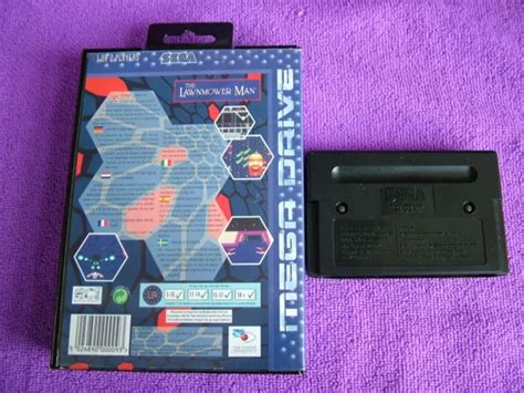 The Lawnmower Man Sega Mega Drive Genesis Cased Game No Manual