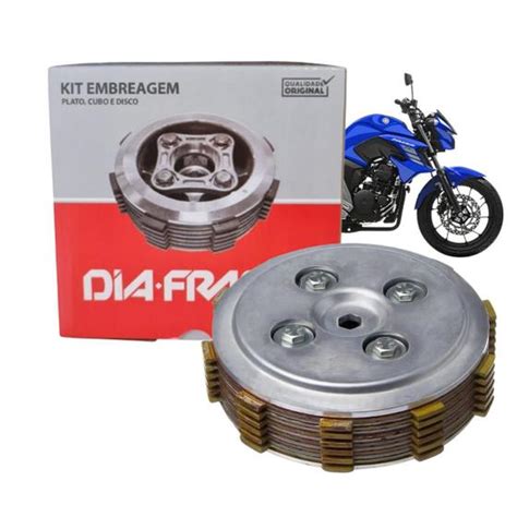 Kit Embreagem Completa Diafrag Yamaha Fazer Xtz Lander