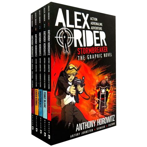 Alex Rider Collection 5 Books Set Collection Graphic Novels Walmart