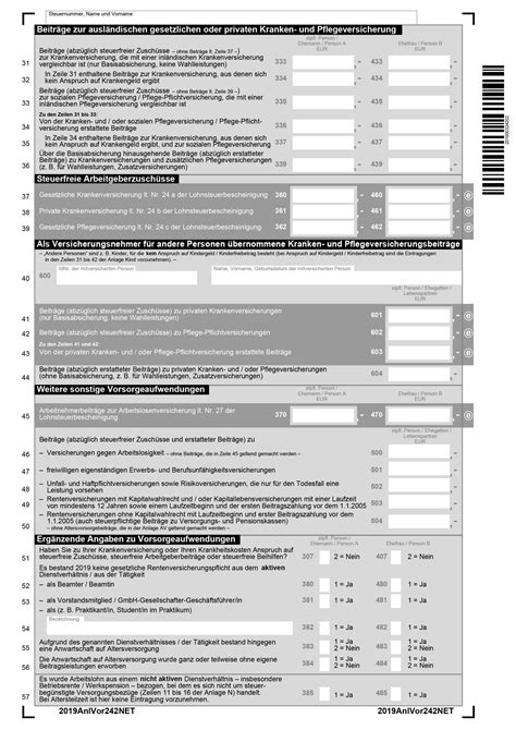 Einkommensteuererklärung Formular 2021 Pdf losformathens online formulare