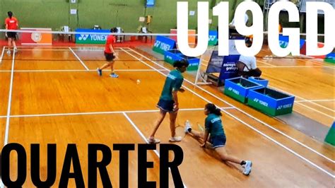 NANDA MEENAKSHI Vs NAYANA KEERTHIKA U19GD QUARTER 20th KPS MENON