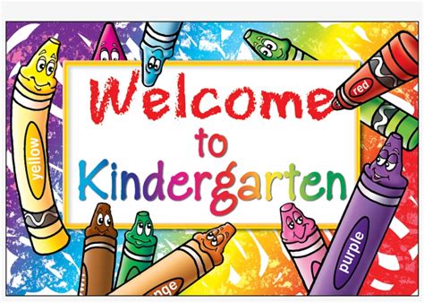 Welcome To Kindergarten - Welcome To Kindergarten Banner Transparent ...