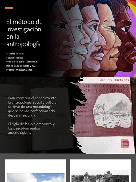 Métodos De Investigación Antropológica Observación Hipótesis