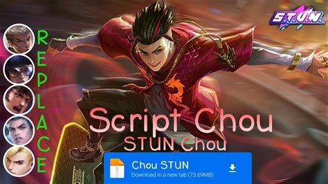 Script Skin Chou Stun No Password Full Effect Voice Update Patch