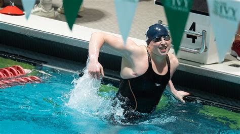 Transgender Swimmers Post Fastest Times At Ivy League Championships