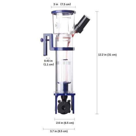 Ioaoi Nano Protein Skimmer For Marine Salt Water Fish Tank Aquarium