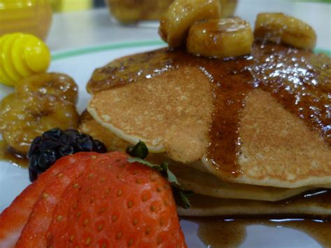 Hot cakes de plátano