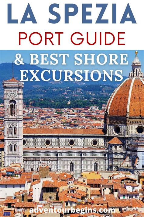 the cover of la spezia port guide and best shore excursion