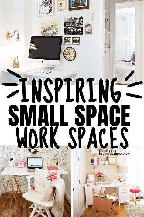 19 Inspiring Small Space Home Office Ideas That Boost Productivity - This Tiny Blue House