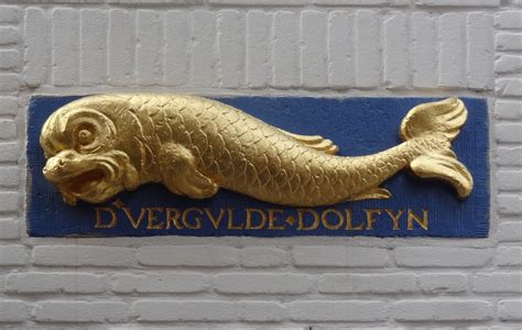 Gevelsteen D Vergvlde Dolfyn