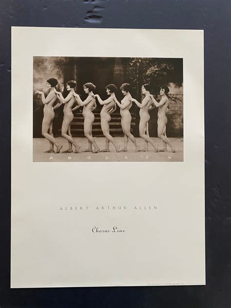 Albert Arthur Allen Nude Chorus Line Auctionninja