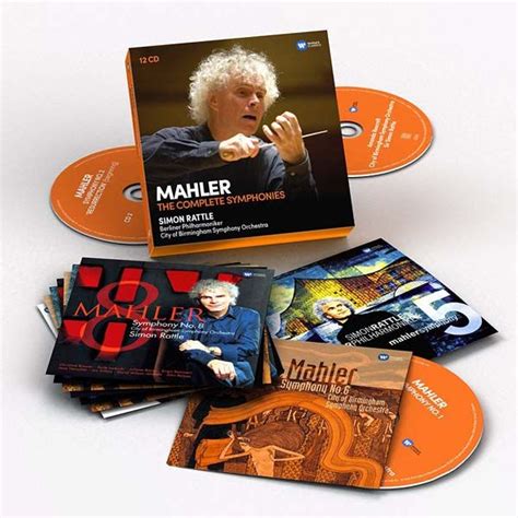 Simon Rattle Mahler The Complete Symphonies 12cd Box Set на Cd