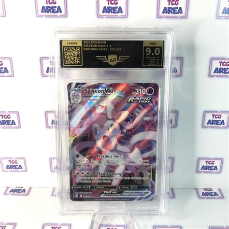 Grade Sylveon Vmax Full Art Evolving Skies Tcg Area