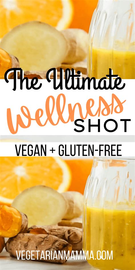 Wellness Shot Recipe Vegetarian Mamma