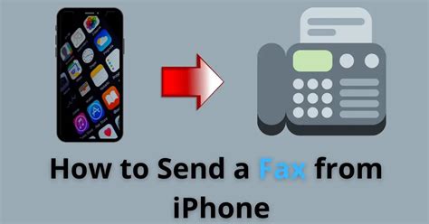 How To Send A Fax From Any Iphone Updated Digitub