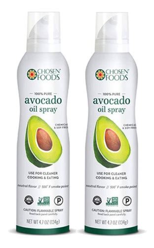 Aceite De Aguacate Chosen Foods Spray G X Mercadolibre