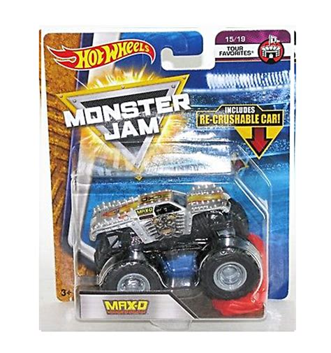 Hot Wheels: Monster Jam Max-D Silver (Tour Favorites 15/19) – Toys Onestar