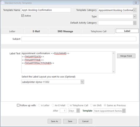 Plain Address Label Template Database