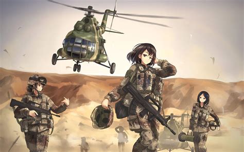 Anime Soldier Wallpapers - Wallpaper Cave