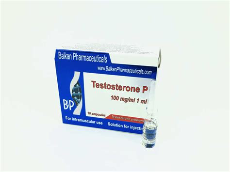 Testosterone Propionate Balkan Pharma Propandrol X Mg