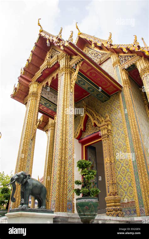 Temple, Thailand, gold, doors, beautiful, heritage, Thailand Stock ...