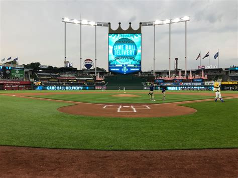 Kauffman Stadium Seating Chart Dugout Box Two Birds Home