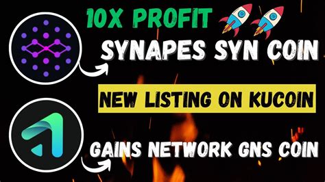 GNS Coin And SYN Coins Price Prediction Gains Network Listing