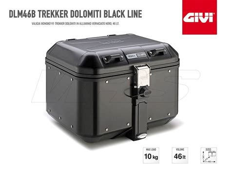 DLM36BPACK2 DLM46B SRA5127 PLR5127 GIVI KIT TOP CASE DLM46B VALISES