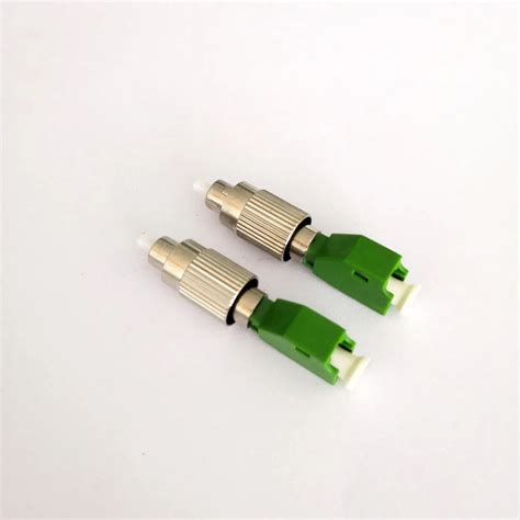 Adaptador De Fibra Ptica Fc Lc Conector H Brido Monomodo Fc Upc Macho