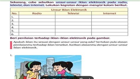 Unsur Iklan Elektronik Pada Radio Televisi Internet Kunci Jawaban