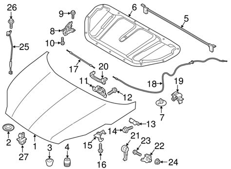 81130 D9000 Latch Assembly 2017 2022 Kia Sportage Kia Parts Store