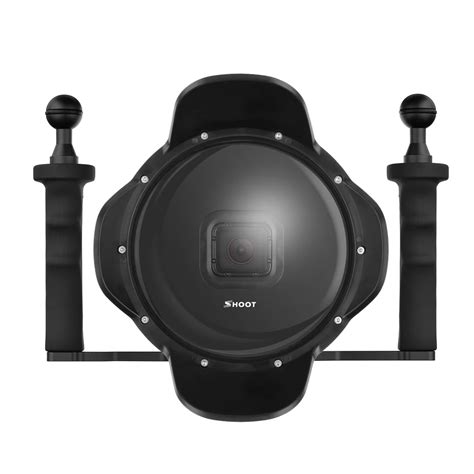 Shoot Professional Dome Port 6 Inch Gopro Dome With Handheld Stabilizer