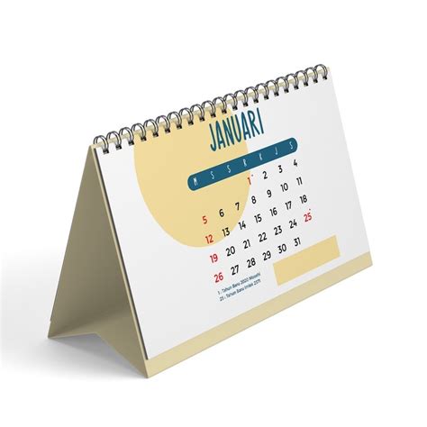 Jual Kalender Meja Custom Penyangga Duplex Shopee Indonesia