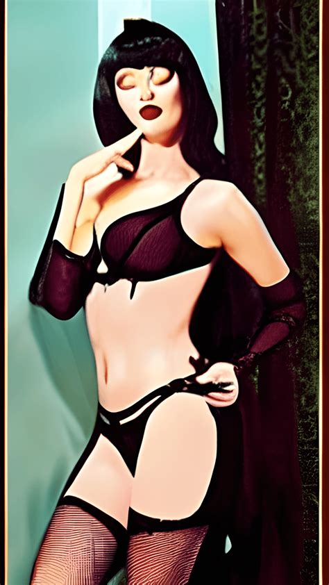 Orgy Lingerie Madam Carolyn Jones Morticia Addams Whore Flirt Creative Fabrica