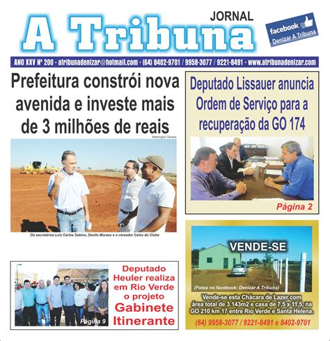 Jornal A Tribuna Edi O N Jornal A Tribuna Jornal Mais