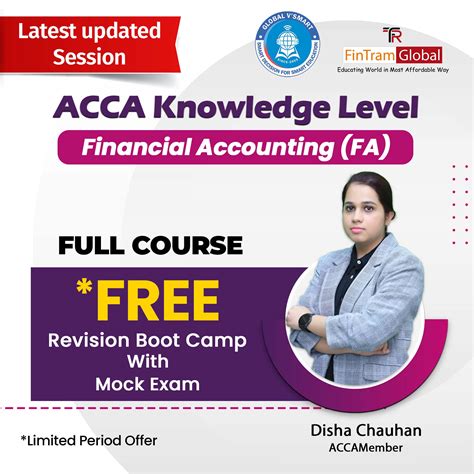 Acca Knowledge Level Financial Accounting Fa Full Course Disha