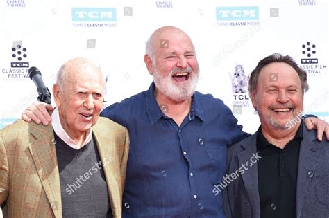 Carl Reiner Rob Reiner Billy Crystal Editorial Stock Photo Stock