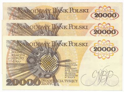 Banknoty Prl Z Otych Szt Bez Obiegu Archiwum Niemczyk Pl