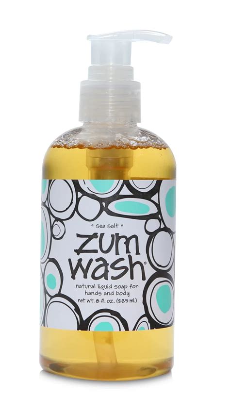 Indigo Wild Zum Wash Sea Salt Natural Liquid Soap For Hands Body